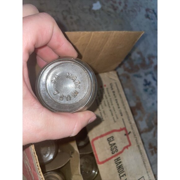 1964 Vintage ORIGINAL BALL Pint Jars incl. Original One Dozen With Box ! Rare - Picture 4 of 8